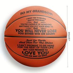 1pc Standard Basketball Gift Set with Pump for Grandson