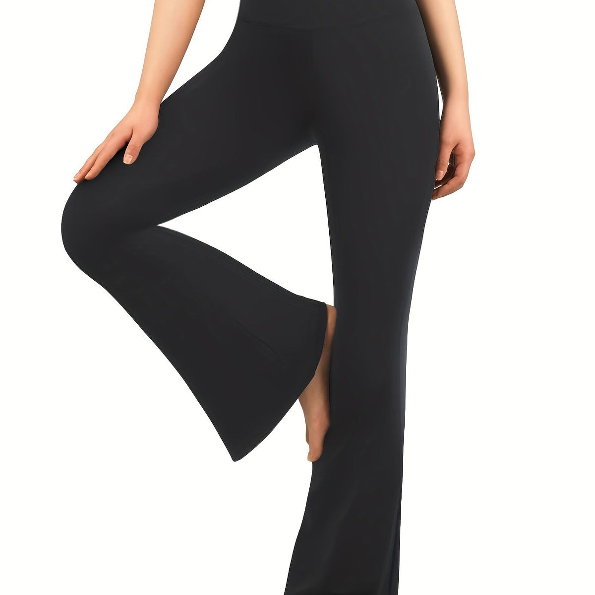 High Waisted Bootcut Leggings Women Flared Workout Casual Yoga Pants