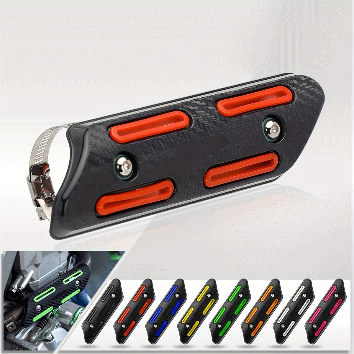 Motorcycle Exhaust Pipe Anti-scalding Cover Heat Insulation Protection