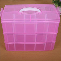 Adjustable Compartment Slot Bead Craft Jewellery Storage Organizer