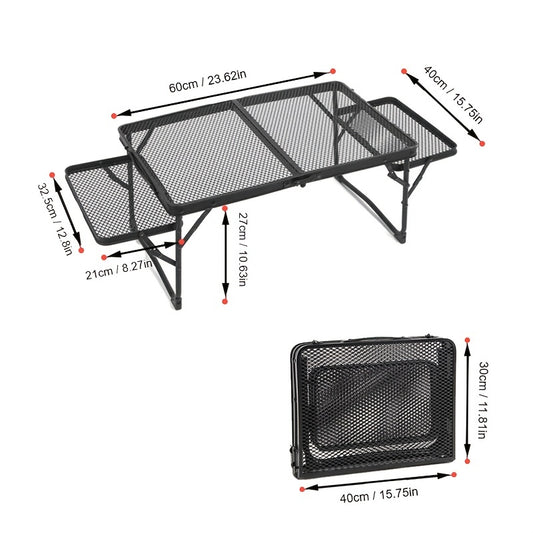 Portable Aluminum Folding Table for Camping and Travel