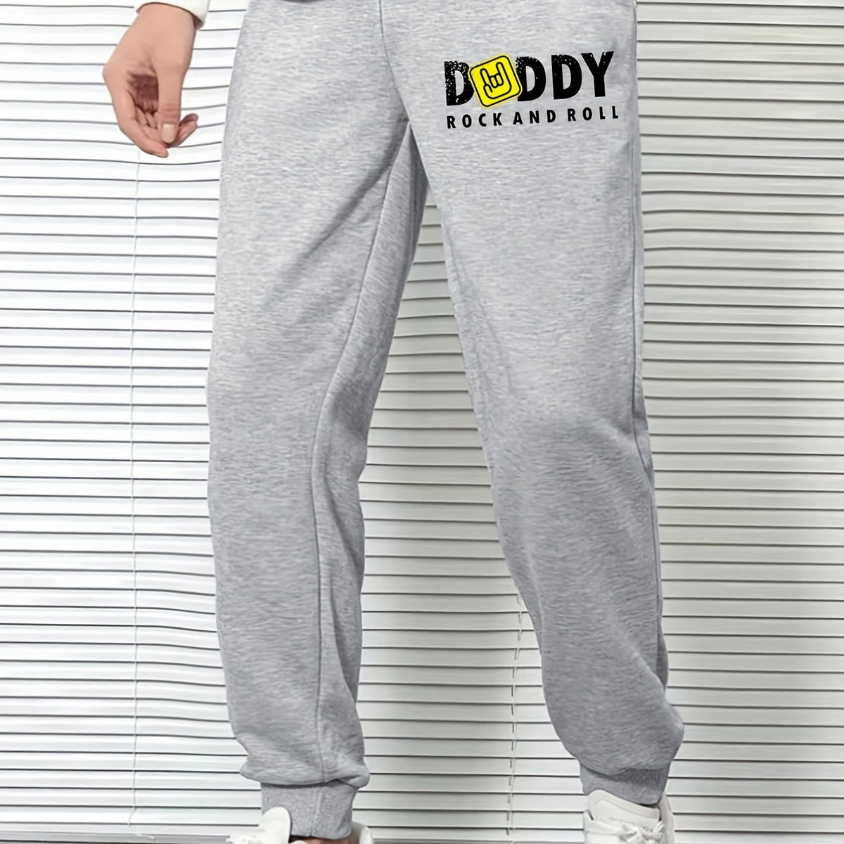 Rock And Roll Men's Drawstring Jogging Trousers