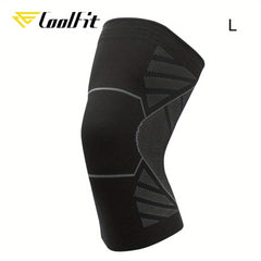 Thin Elastic Sports Knee Pad Non-slip Knee Sleeve for Basketball Jogging