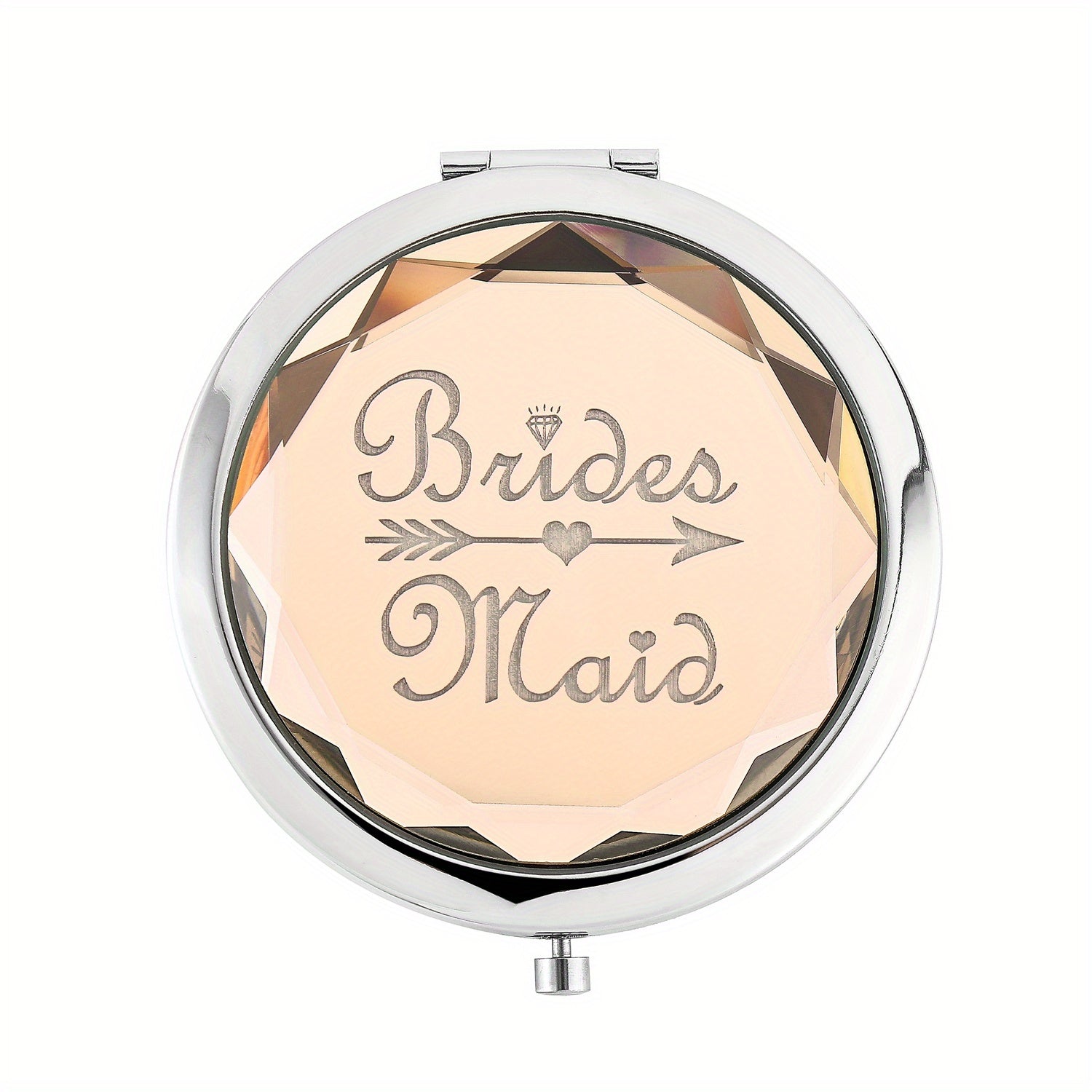 Crystal Makeup Mirror for Bridesmaid Proposal