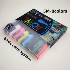 Acrylic Marker Pen Medium Nib 1.8-2.5mm - Professional Artistic Use