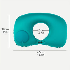 Inflatable U Shaped Pillow Travel Portable Cervical Spine Neck Pillow Nap Pillow