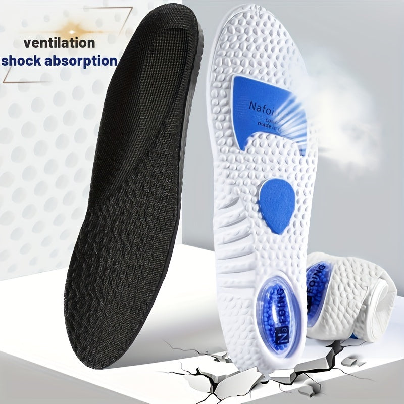 High Elastic Sports Insoles Shock Absorption, Comfortable