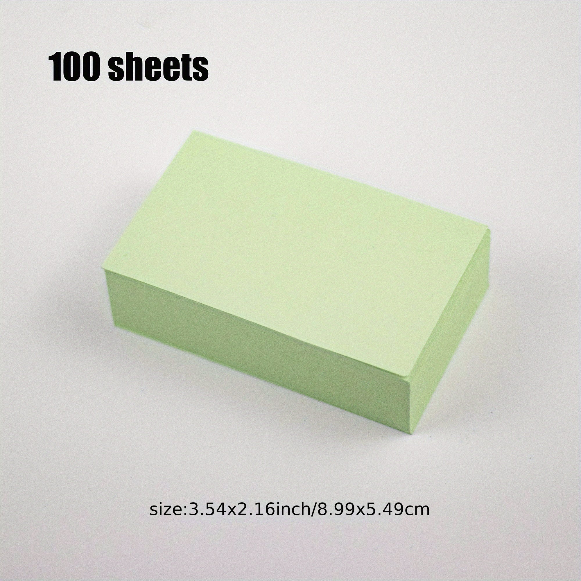 100 Sheets 8 99 13 Card Sticky Note Card Index Cards