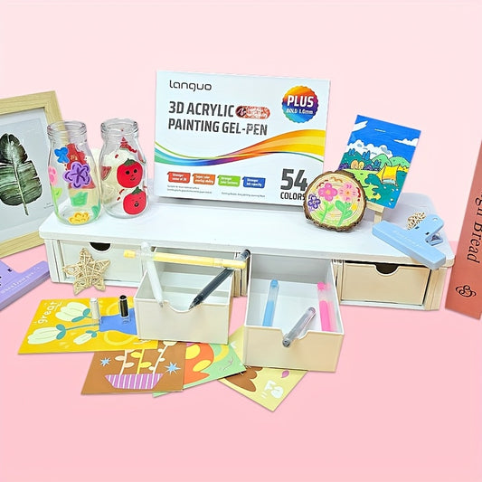 54 Marker Set for Surface Painting | Precise Colors & Strong Coverage