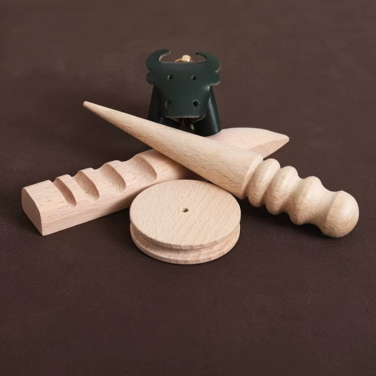 Leather Edge Sanding Tool Wood Polishing Stick