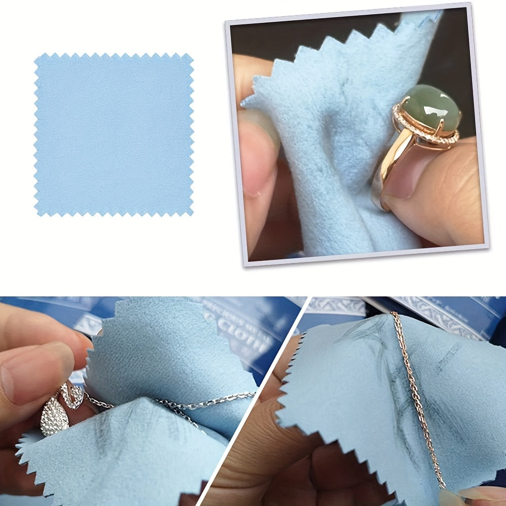 3-Piece Jewelry Polishing Set with Ring Size Measurement