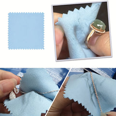 3-Piece Jewelry Polishing Set with Ring Size Measurement