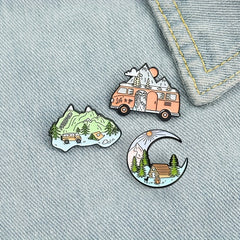 20pcs Cartoon Blind Box Brooch Accessories For Men Party Favors Birthday