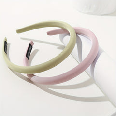 Sponge Solid Headband Press Hair Clip Sweet Hair Accessories