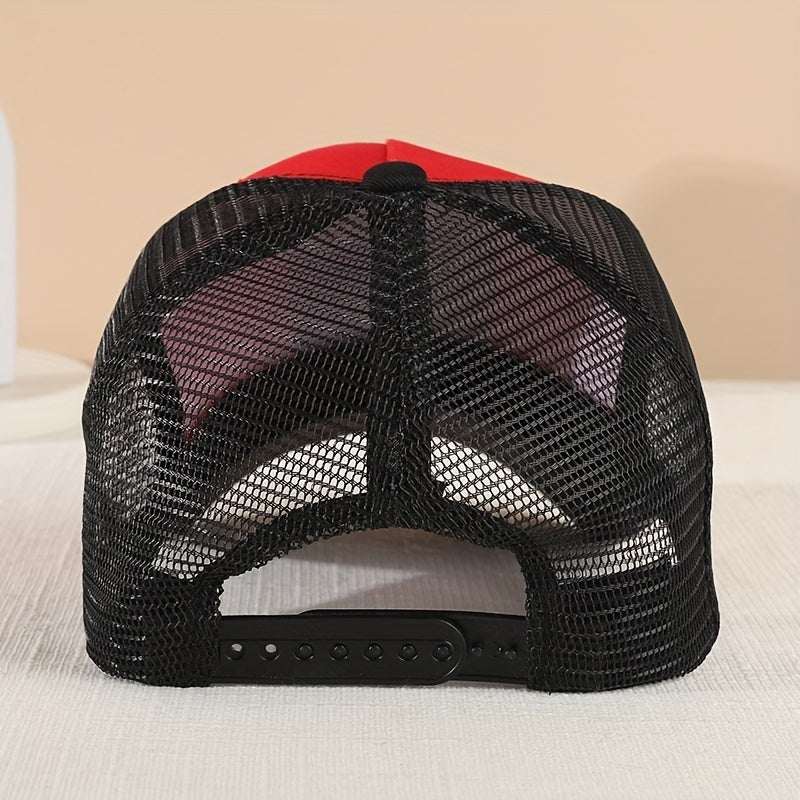 Owl Animal Baseball Cap Summer Mesh Sunshade Peaked Cap