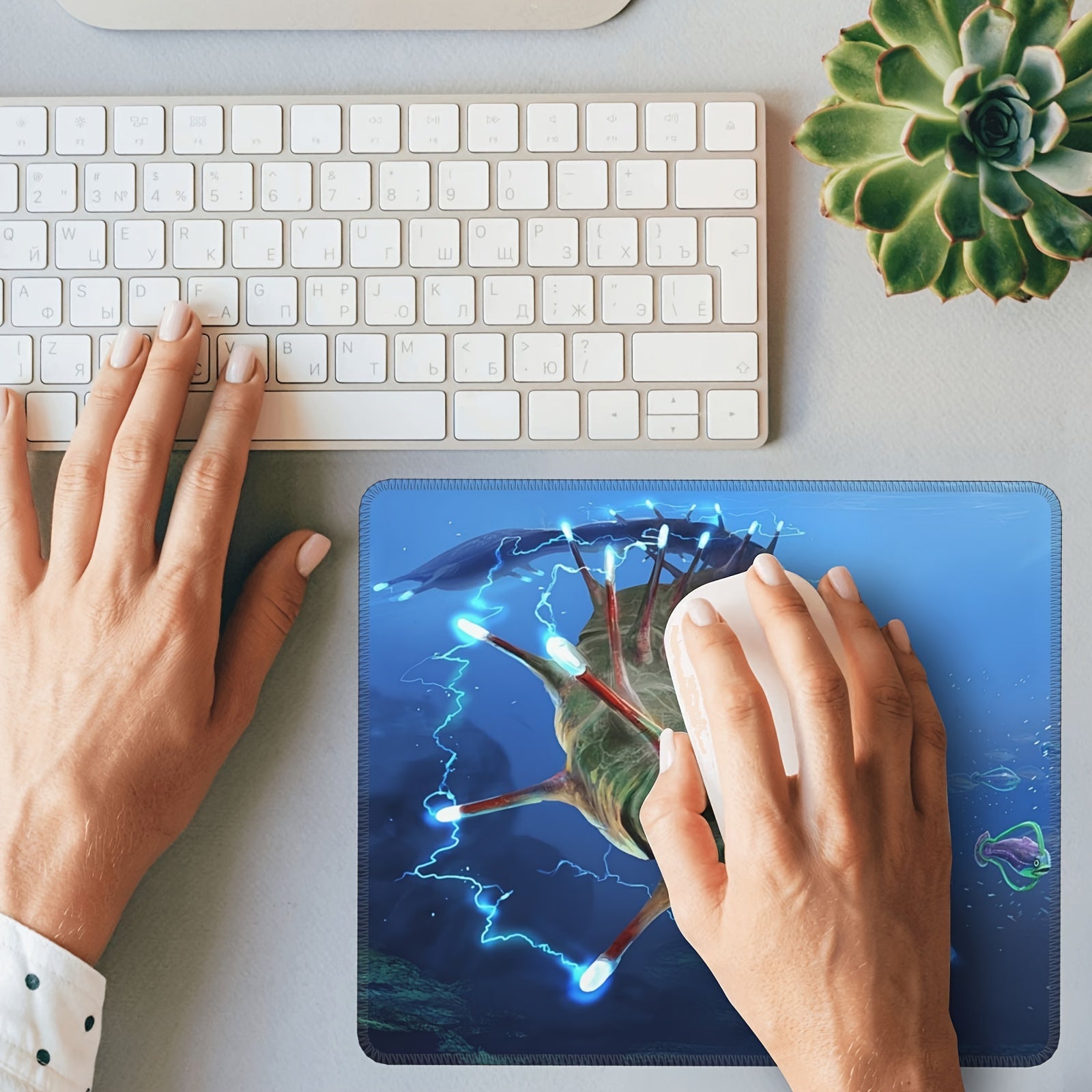 Fish Design Mouse Pad for Computers