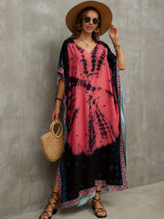  Tie Dye Boho Cover Up Dress