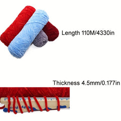 100g 110m Chenille Yarn For Knitting Velvet Crochet Soft Warm Line Threads