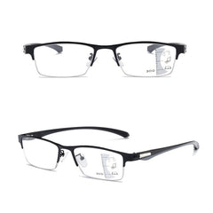 Men's Photochromic Progressive Multifocal Glasses Anti Light Sunglasses