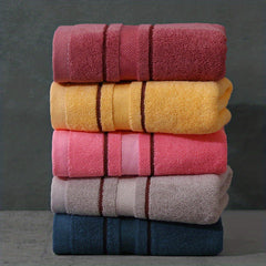5pcs Cotton Face Towel Soft Hand Towel High Absorbency Bath Adult Towel