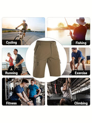 Men's Waterproof Active Stretch Shorts for Outdoor