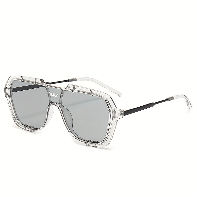 Oversized Square Frame Sunglasses UV400