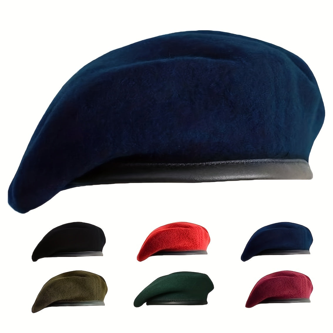 Stylish Retro Wool Beret for Men and Women