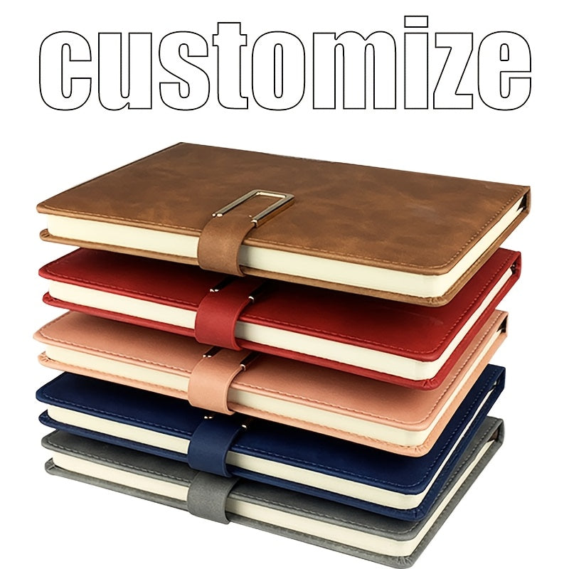 Personalized A5 Notebook with Name and Phone Number, Soft Cover