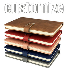 Personalized A5 Notebook with Name and Phone Number, Soft Cover