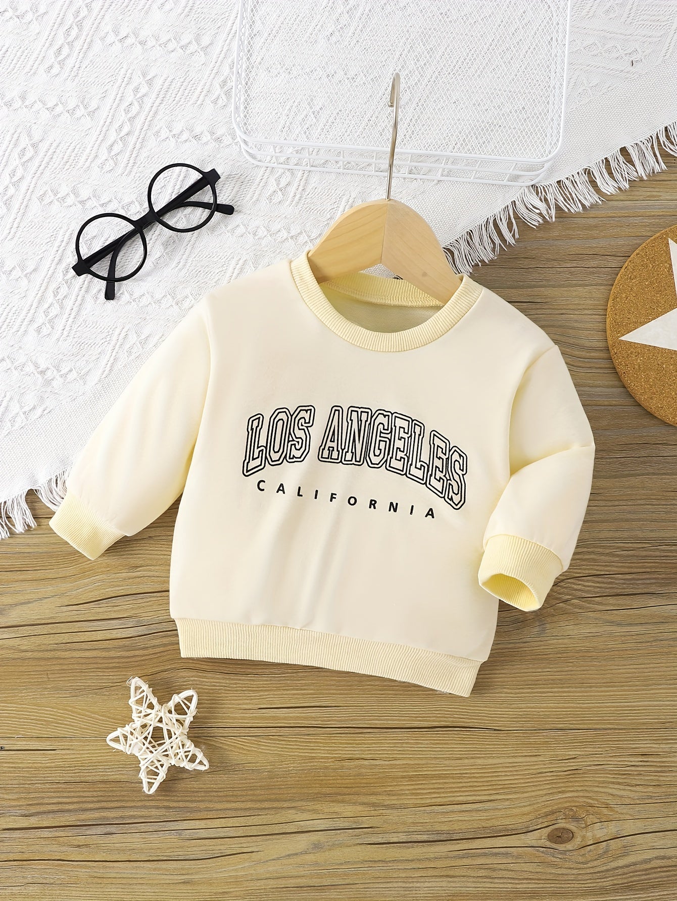 Baby Boys LA California Long Sleeves T-shirt Top Casual Soft Comfortable