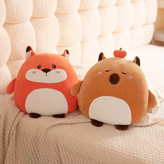 Adorable Chubby Cartoon Animal Plush Toys - Ideal for Gifting