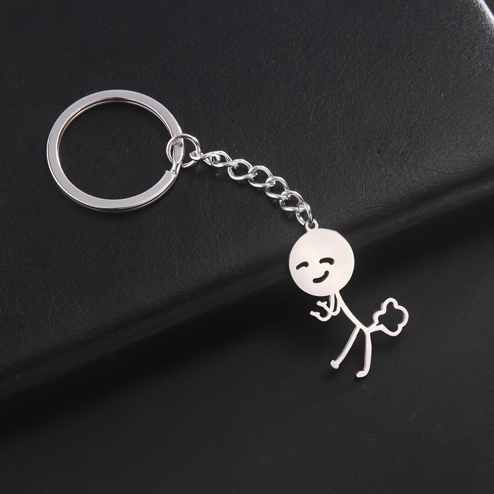 Funny Pendant Keychain Decoration for Car Keys Backpacks Wallets