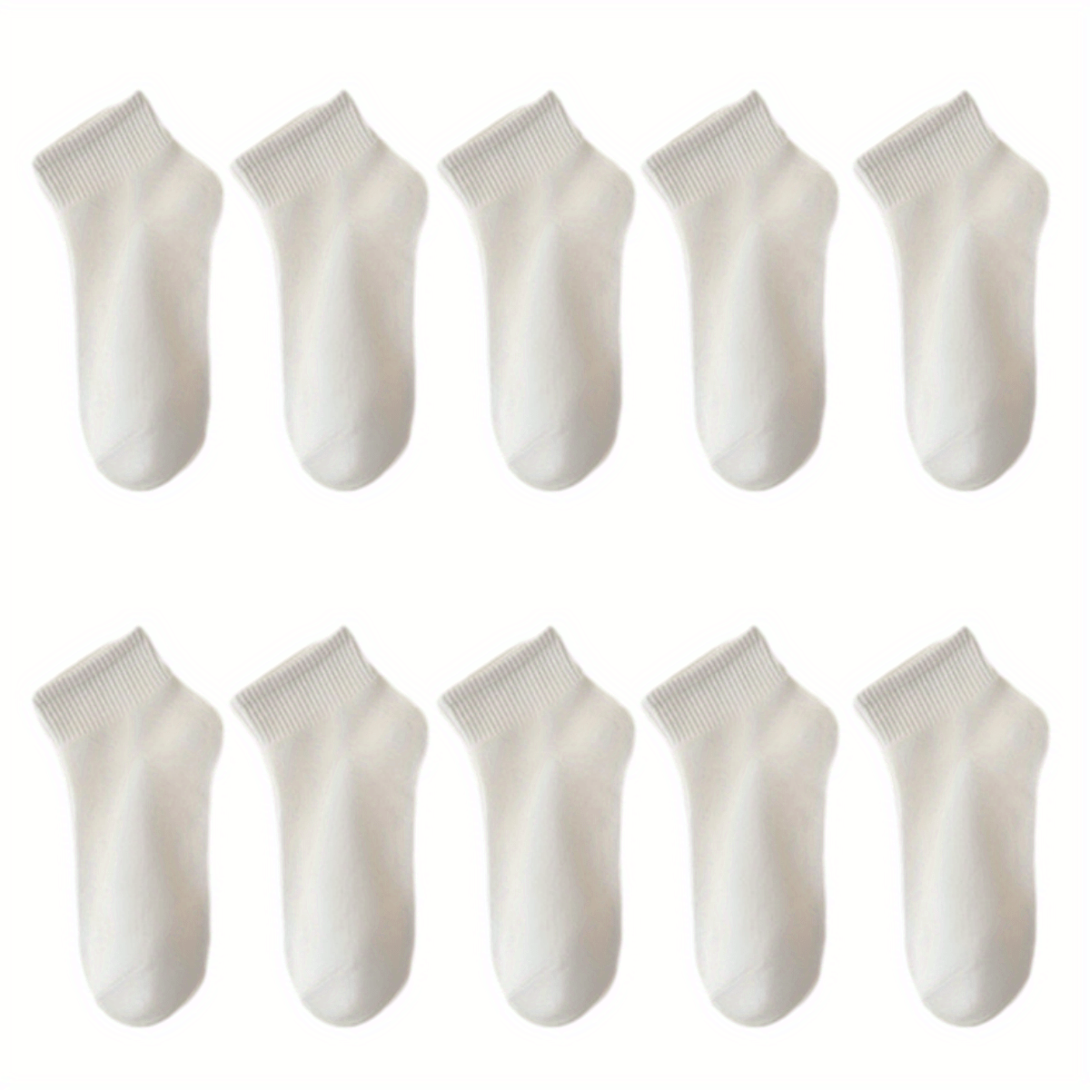 10 Pairs Soft & Comfy All-match Short Socks Women's Stockings