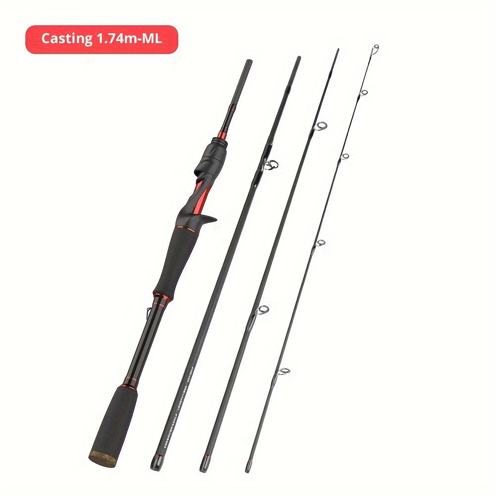 Telescopic Fishing Rod Carbon Spinning Casting Fishing Pole