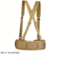 Tactical Nylon Woven Belt Outdoor Fishing Sling for Men