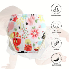 1pc Baby Wing Training Pants For Newborn Baby Waterproof Diaper Pocket Diapers