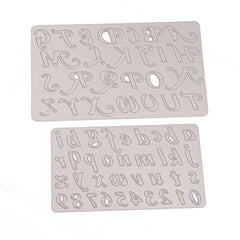 Metal Alphabet Letters Cutting Dies Stencils for DIY Craft Scrapbooking