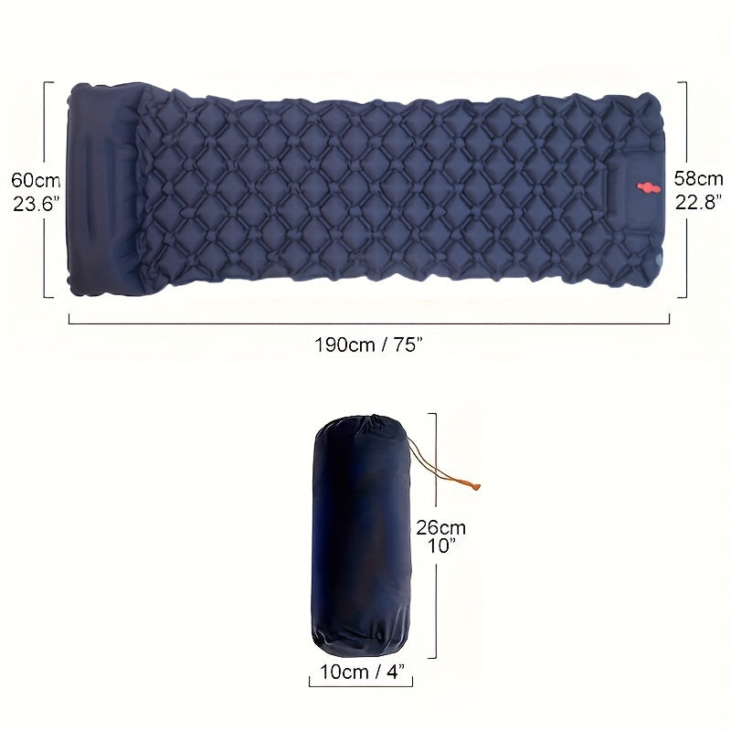 Inflatable Pad Lightweight Footstep Air Mattresses For Camping