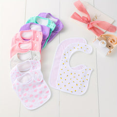 8 Pack Baby Bandana Drool Bibs for Boys & Girls Newborn 24 Months
