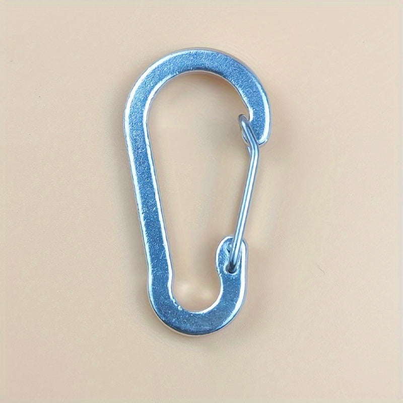 9pcs Aluminum Alloy Carabiner Hooks for Outdoor Activities