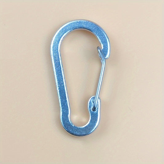 9pcs Aluminum Alloy Carabiner Hooks for Outdoor Activities