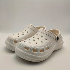 Women's Platform Garden Clogs Breathable Slide Shoes
