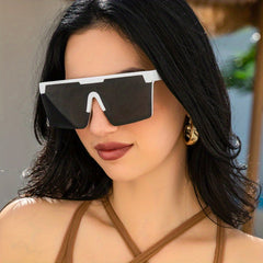 Y2K Flat Top Gradient Sunglasses UV400