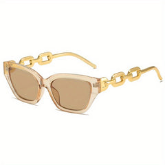 Cat Eye Sunglasses Chain Charm Sun Glasses Summer Beach Travel UV400