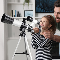Kids Metal Appearance Telescope with Accessories