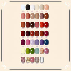 Kuda 10ml Water Based Non Toxic Nail Polish Quick Drying Pure Colors