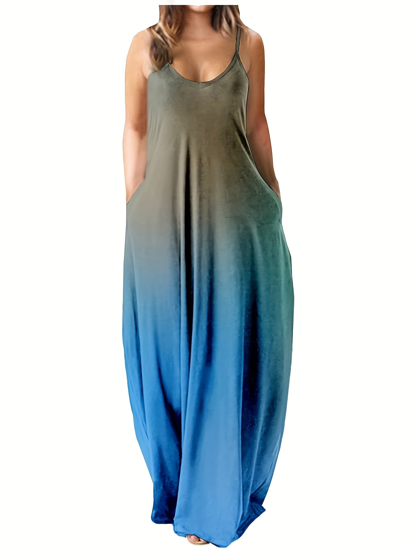  Sexy Boho Dress Women's V Neck Cami Ma