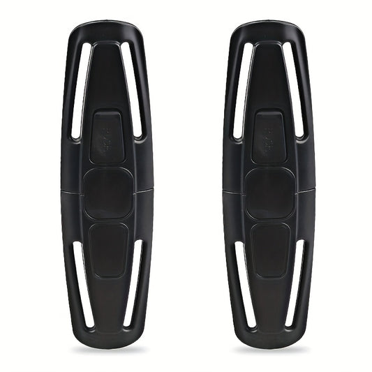 2pcs Car Baby Safety Seat Strap Belt Harness Chest Clip Buckle Latch