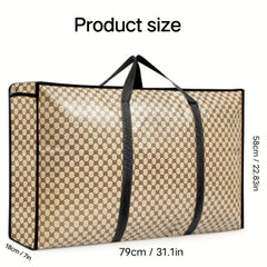 Heavy Duty Moving Bag With Reinforced Handles - Perfect for Storing Clothes