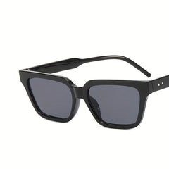 Rectangular Frame Cat Eye Sunglasses Classic Sunshade Outdoor Eyewear